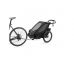Cyklovozík Thule Chariot Sport 1 Blue + cyklistický set + kočíkový set + miminkovník (0-10mes) + bežecký set