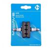 Brzd. gumičkky M-Wave 55 mm na imbus, červ./čierny