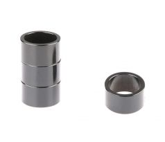 Podlozka na hl. zloz. 1 1/8" - 20 mm - ALU - cierna