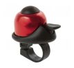 Zvonček mini BELL, na karte, červený
