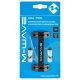 Adapter na uchytenie 2 drziakov flias, Al, cierny
