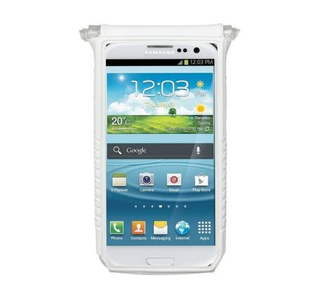 Vodotesné púzdro na mobil Topeak SMART PHONE DRY BAG 4 (3"- 4") biele