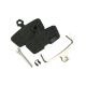 Disc Brake Pads Organic/Steel, MY11 Code, 1 set (not compatible with MY07-MY10 Code)