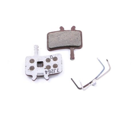 Disc Brake Pads Organic AL Back Plate for all Juicys & BB7 (1 Set)