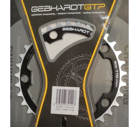 Prevodnik GEBHARDT Classic cierny - LK: 110, Z: 33