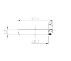 Ložisko hlavového zloženia FSA Orbit Option (MR139)