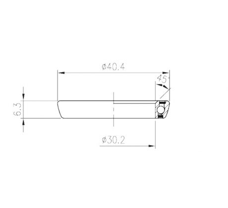 Ložisko hlavového zloženia FSA Orbit Option (MR139)