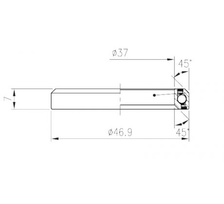 Ložisko hlavového zloženia FSA No.54 (MR137) 1-1/4"