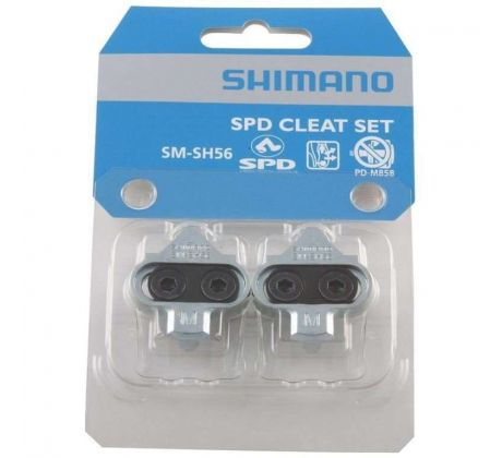 Zarazky­kufry SHIMANO SPD SM­SH56 stribrne