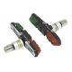 Brzdove klatiky Extend, asymetricke, vymenitelne, 72mm