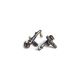 XLC Mini V-Brake BR-V04 Alu cerna p. pr.kolo nebo z.kolo SB-Plus