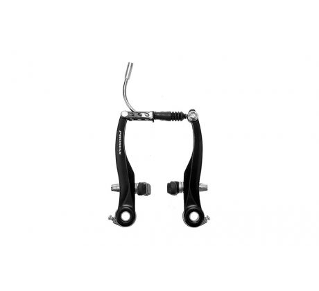 Brzdové čeľuste Promax, duralové, 110 mm, čierne