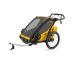 Cyklovozík Thule Chariot Sport 2 Spectra Yellow + cyklistický set + kočíkový set + miminkovník (0-10mes) 