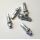 nipel  DT Pro Lock Squorx Pro Head aluminium - strieborný - 2x15mm (0,37g)