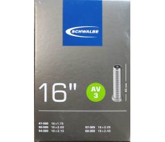 Duša 16" Schwalbe AV3 47/62-305 EK AGV 40mm