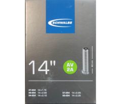 Duša 14" Schwalbe AV 2A 14x1,75-2,50 47/60-254 AV 40 mm