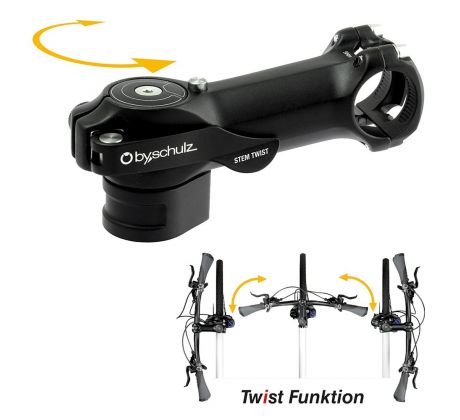 Predstavec By Schulz Twist SDS 75mm/8°/31,8mm