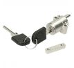 AXA Zámok batérie Bosch 1. 3 strieborná, pre batériu PowerTube (nie SMART)