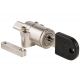 AXA Zámok batérie Bosch 1. 3 strieborná, pre batériu PowerTube (nie SMART)