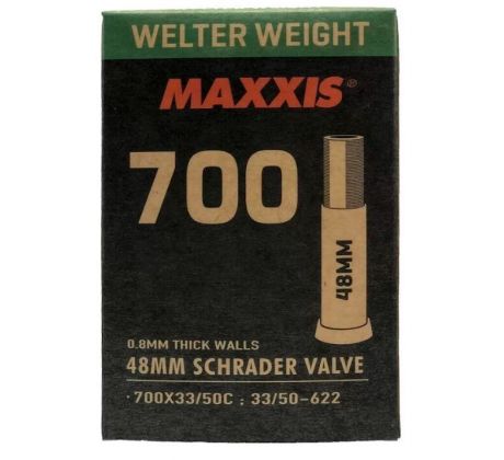 Maxxis Welter Weight 700x33–50C duša, autoventil (AV) 48 mm / 4717784040066