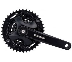 Shimano FC-MT100 kľuky, 40/30/22z, 170mm,  na štvorhran