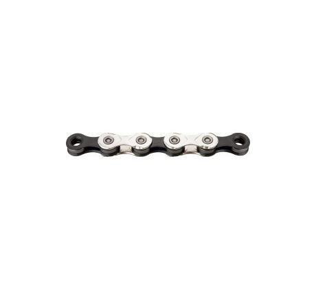 KMC X12 REŤAZ STRIEBORNÁ/ČIERNA PVC / 23098